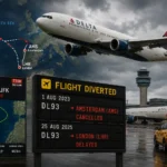 Delta Flight DL93 Diversion