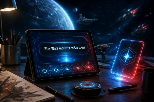 Star Wars Movie FX Maker Codes