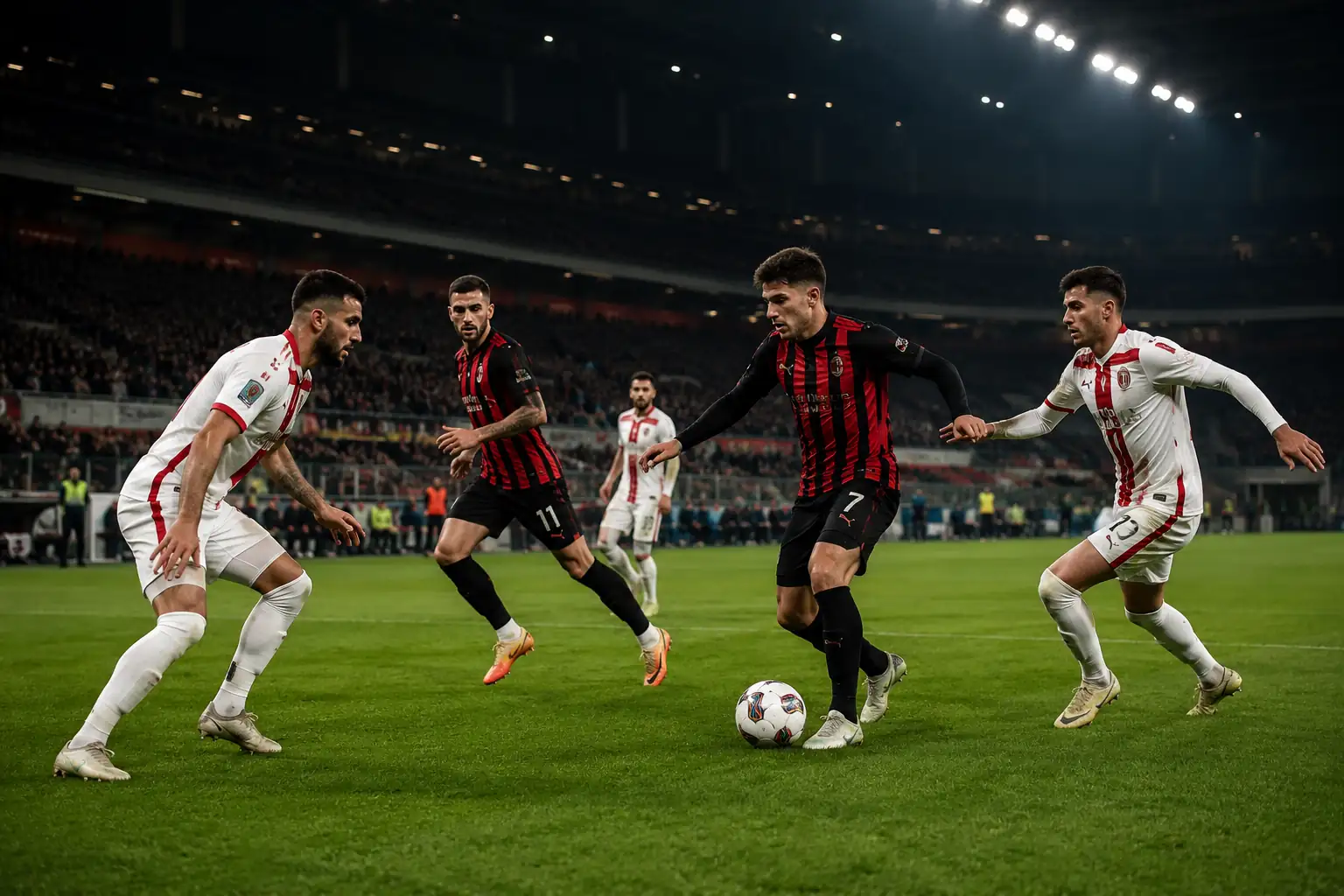 AC Milan vs SSC Bari Timeline